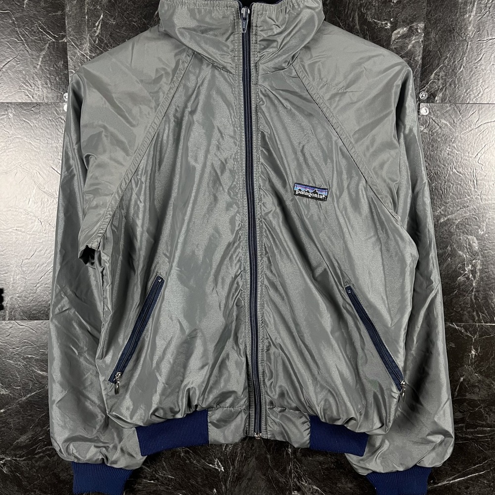 Patagonia Men's Grey Vtg Shelled Synchilla Jacket XS